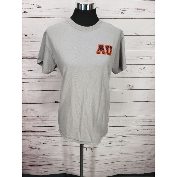 AUBURN Alabama clawing out Cancer Football‎ gray medium tee shirt - Picture 2 of 7